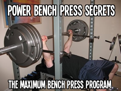 bench press program for strength and mass